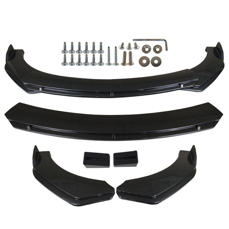 DURAFORCE Carbon Fiber Front Bumper Lip Splitter Spoiler Body Kit For Nissan 370Z 350Z