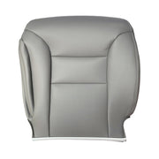 DURAFORCE Driver Passenger Leather Seat Covers Gray For 1995 - 1999 Chevy Silverado Tahoe