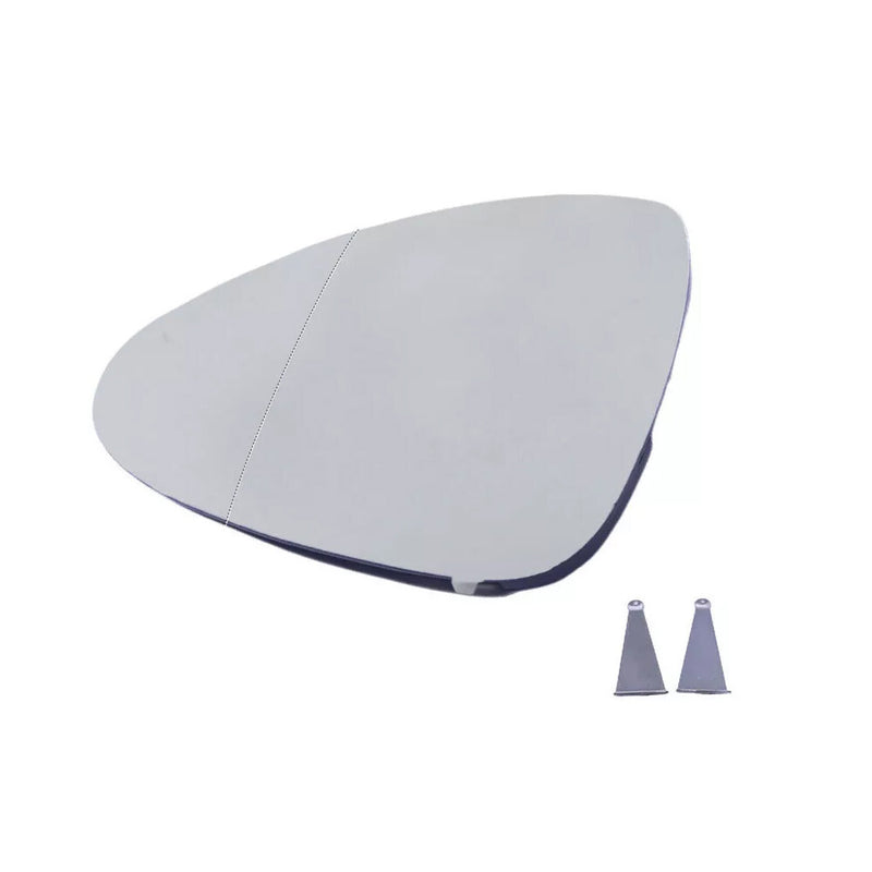 DURAFORCE NEW Driver Left Side Mirror Glass w/Plate for Porsche Panamera 2010-2016 US