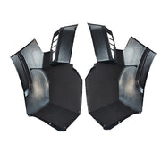 DURAFORCE 2x For Toyota Tundra 2022-24 Front Bumper End Caps Panel Covers W/O Sensor Hole