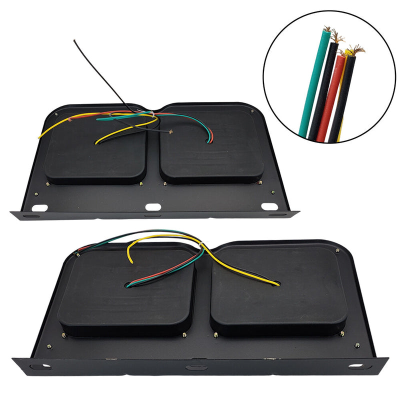DURAFORCE 2Pcs Tail Light For Nissan UD Truck Tail Lamp 1995-2013 LH +RH Waterproof 24V
