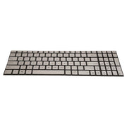 DURAFORCE USKeyboard Silver 0KNB0-662LUS00 AEBK5U00030 for Asus ZenBookPro UX501JW UX501VW