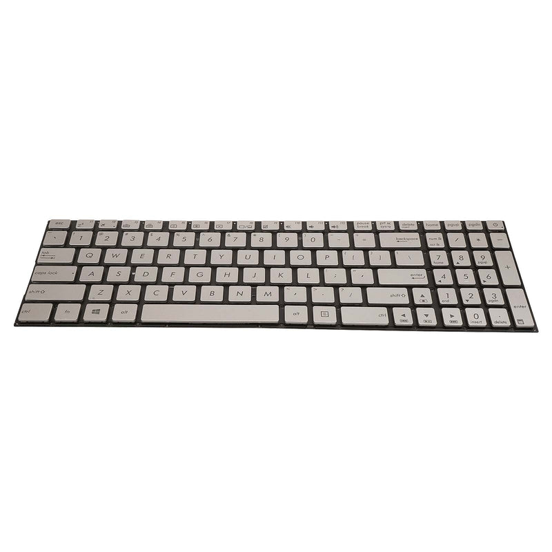 DURAFORCE USKeyboard Silver 0KNB0-662LUS00 AEBK5U00030 for Asus ZenBookPro UX501JW UX501VW