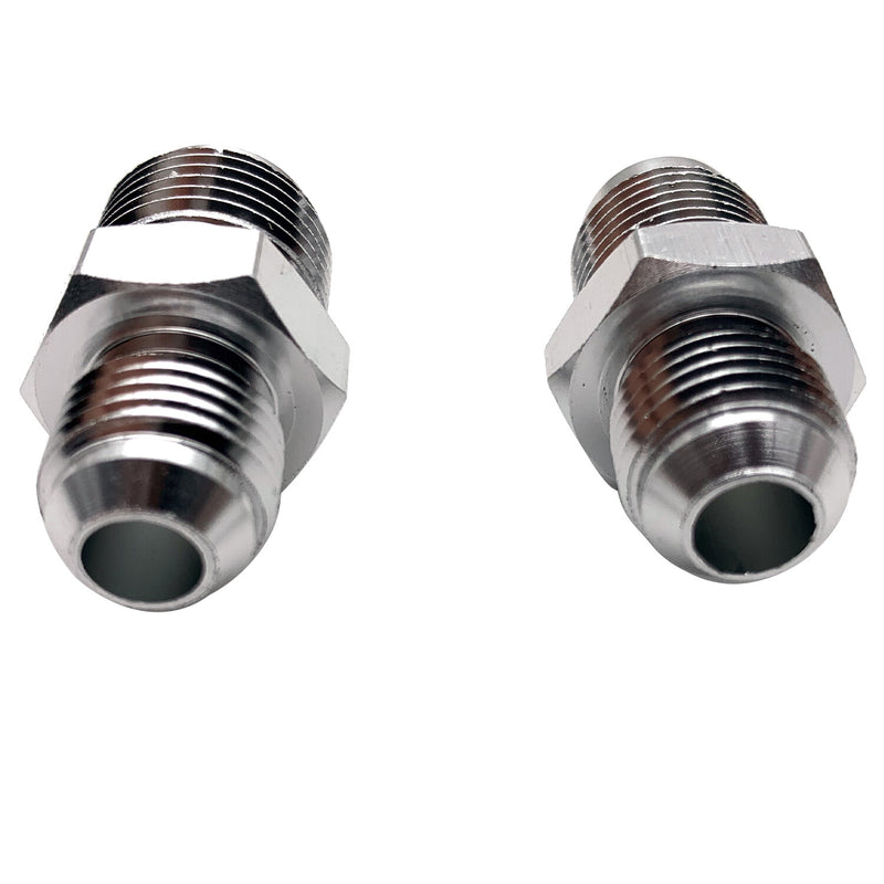 DURAFORCE 6AN POWER STEERING FITTING 16MM 1.5 AND 18MM 1.5 FOR GM HYDRO BOOST PUMP & RACK
