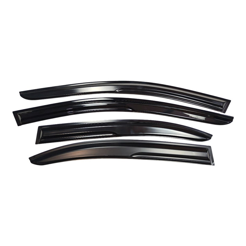 DURAFORCE For Volkswagen VW Jetta 2011-2018 Side Window Vent Visor Rain Deflector Guard