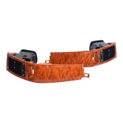 DURAFORCE Instrument Air Vent Finish Panel Garnish For 2003-2009 Lexus GX470 Toyota Prado