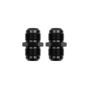 DURAFORCE 12 to 12 Flare Union Coupler Straight Fuel Hose Fitting Coupling Aluminum Black