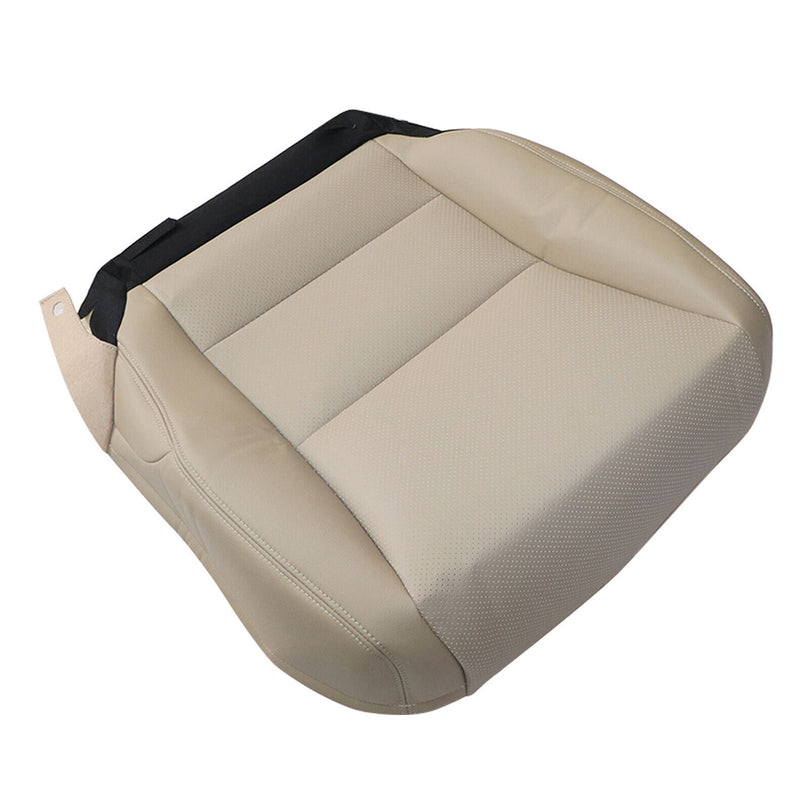 DURAFORCE Front Driver Bottom Leather Seat Cover Tan For 2013 2014-2017 Honda Accord Sedan