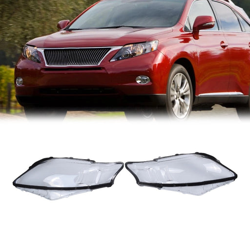 DURAFORCE For Lexus RX350 RX450 RX270 2009-2011 Headlight Lens Shell Cover Left & Right