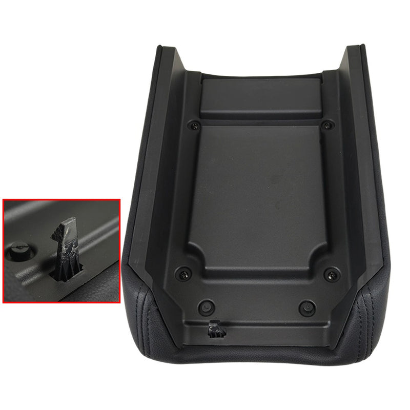 DURAFORCE Center Console Lid Black for Buick Enclave Chevrolet Traverse 3.6L V6 2013-2017