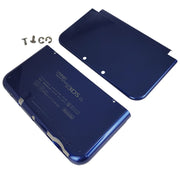 DURAFORCE Top Bottom Cover Replacement Housing Shell Case For New Nintendo 3DS LL XL Blue
