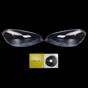 DURAFORCE Front Pair Headlight Lens Cover For Volvo XC60 2009 2010 2011 2012 2013 Clear