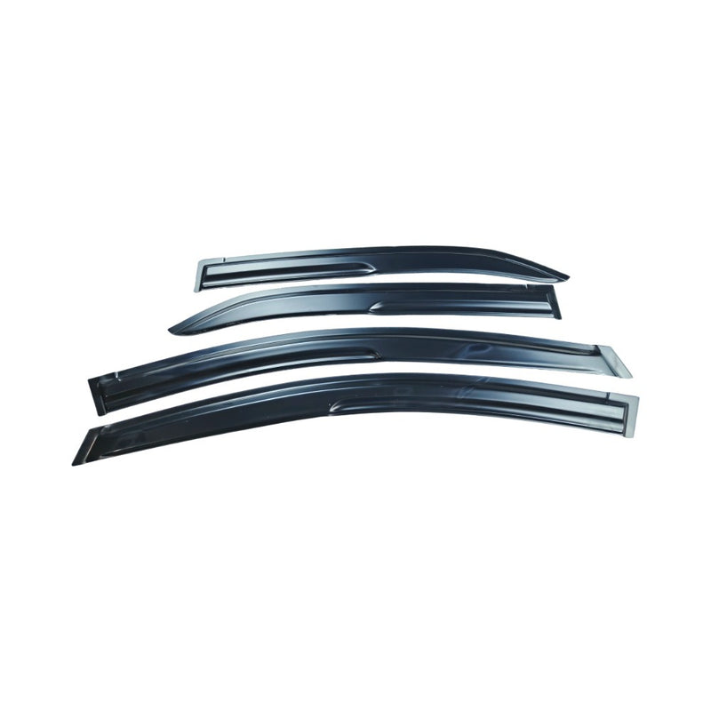 DURAFORCE For 2014-2018 2019 Toyota Corolla Smoke Window Visor Sun Rain Guards Vent Shade