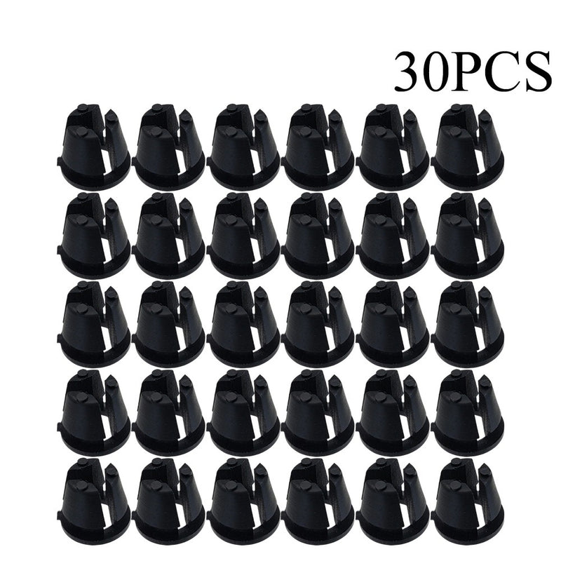DURAFORCE 30x Grille & Side Market Light Grommet Retainer Clip For Toyota Screw Grommet