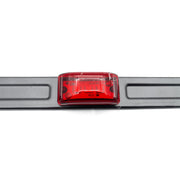 DURAFORCE Truck Trailer Tail Lights Red LED Stainless Rear Clearance ID Marker Light Bar
