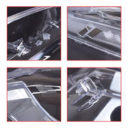 DURAFORCE For Ford Bronco Sport 2021-2024 A Pair Headlight Lens Cover Lampshade Shell+Glue