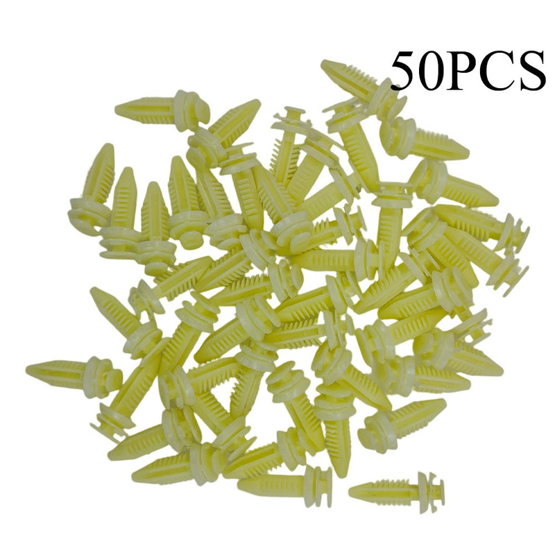 DURAFORCE 50 PCS DOOR TRIM PANEL CLIPS FOR 1988-2000 CHEVROLET K10 K1500 C3500 TRUCK SUV