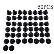 DURAFORCE 50x Bumper Fastener Rivet Clips Fender Shield Retainer Push Pin For Ford