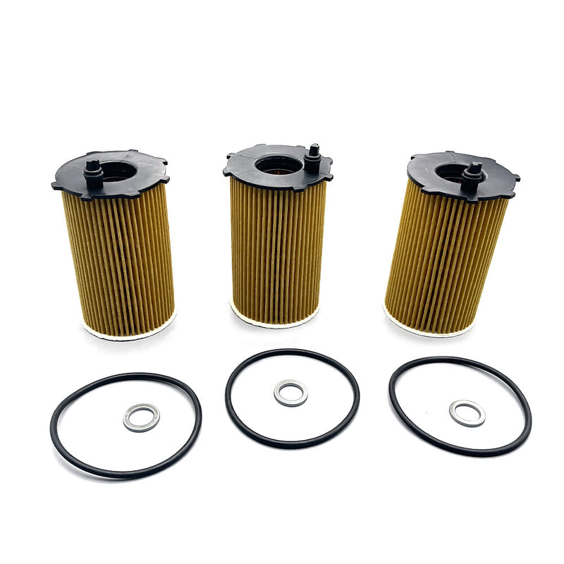 DURAFORCE For Hyundai Azera Kia Sedona 3.3L 3342CC V6 Engine 3Pcs Oil Filter 26320-3CAA0