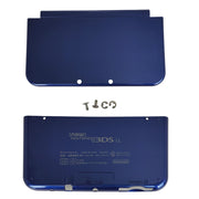 DURAFORCE Top Bottom Cover Replacement Housing Shell Case For New Nintendo 3DS LL XL Blue
