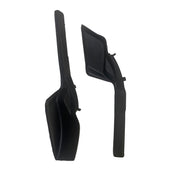 DURAFORCE Front Windshield Wiper Side Cowl Extension Trim Cover For 2019-2020 Toyota RAV4