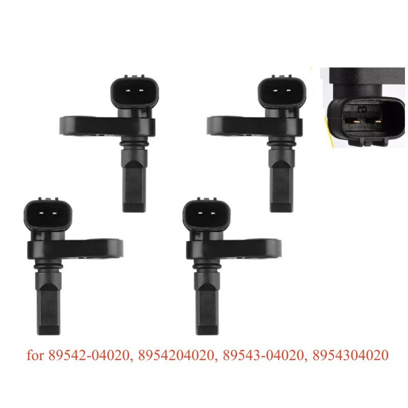 ABS Wheel Speed Sensors Front Rear Right Left for Toyota 4Runner Tacoma