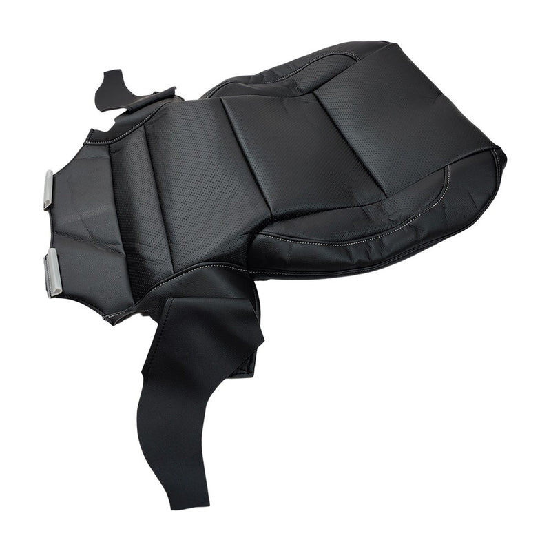 DURAFORCE Driver & Passenger Bottom Seat Cover Black For 2014 2015 -2019 GMC Yukon Sierra