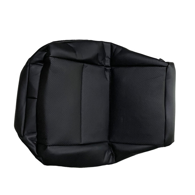 DURAFORCE 2008-2014 For Mercedes Benz C300 350 Driver Bottom Leather Seat Cover Black