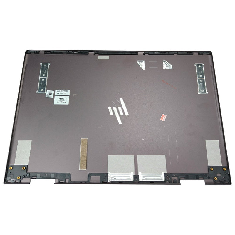DURAFORCE Brown Back Cover For HP Envy X360 15-DR 15-DS Top Case 15.6" Rear Lid L54912-001