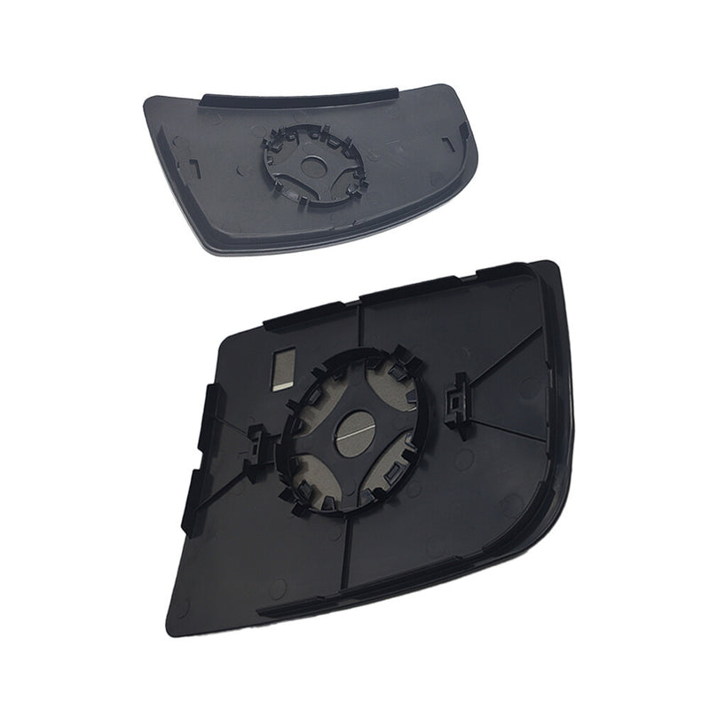 Mirror Glass Upper Lower Driver Side Left for Ford Transit 150 2021 Base Crew