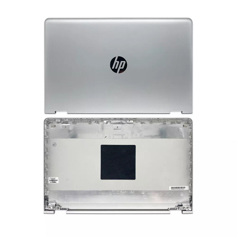DURAFORCE 924501 001 Silver LCD Back Cover Top Lid US for HP Pavilion 15 BR 15 BR001LA