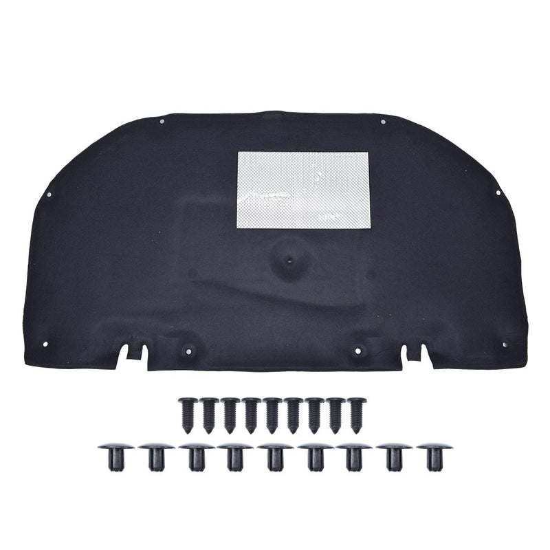 DURAFORCE For Toyota Camry 2018-2022 Cotton Hood Engine Sound Heat Insulation Pad Black