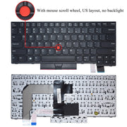 DURAFORCE Non-Backlit Keyboard Fit For Lenovo ThinkPad A485 T470 T480 Black 01AX446 New US