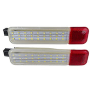 DURAFORCE Pair LED Door Courtesy Light For Hummer H2 2008 Luxury Sport Utility 4-Door