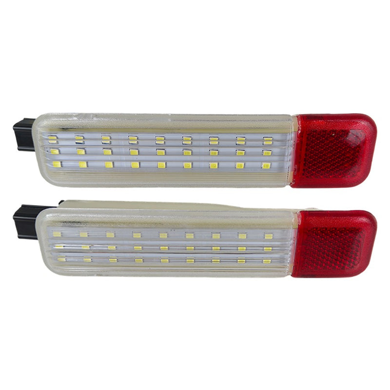 DURAFORCE Pair LED Door Courtesy Light For Hummer H2 2008 Luxury Sport Utility 4-Door