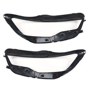 DURAFORCE Left&Right Clear Headlight Headlamp Lens Covers For Audi A6 C7 2011-2015