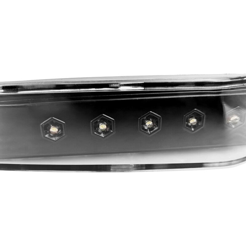 For 2003-2007 INFINITI G35 Coupe Gray Cover Side Marker Lights Lamps LED Pair