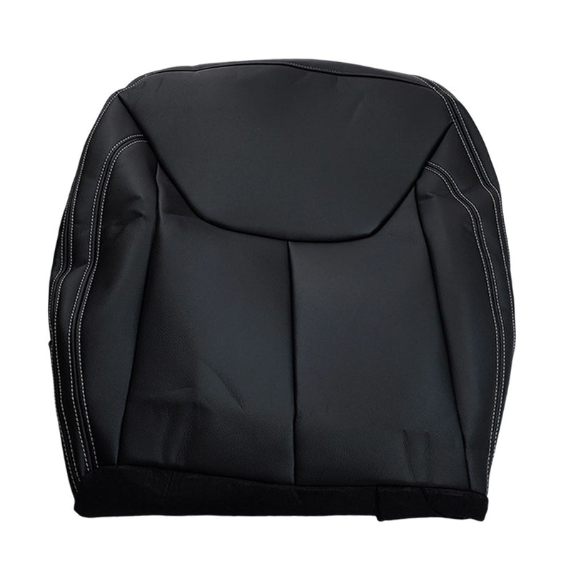 DURAFORCE 2011-2017 For Jeep Wrangler Rubicon Passenger Bottom Leather Seat Cover Black