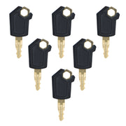 DURAFORCE 5P8500 Ignition Keys 0964753 0966198 8V4404 for Caterpillar Skid Steer Loader 6p