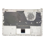 DURAFORCE Silver Palmrest Keyboard For HP 14-DQ 14-FQ0110WM 14s-dq 14s-fq 14-FQ L88200-001