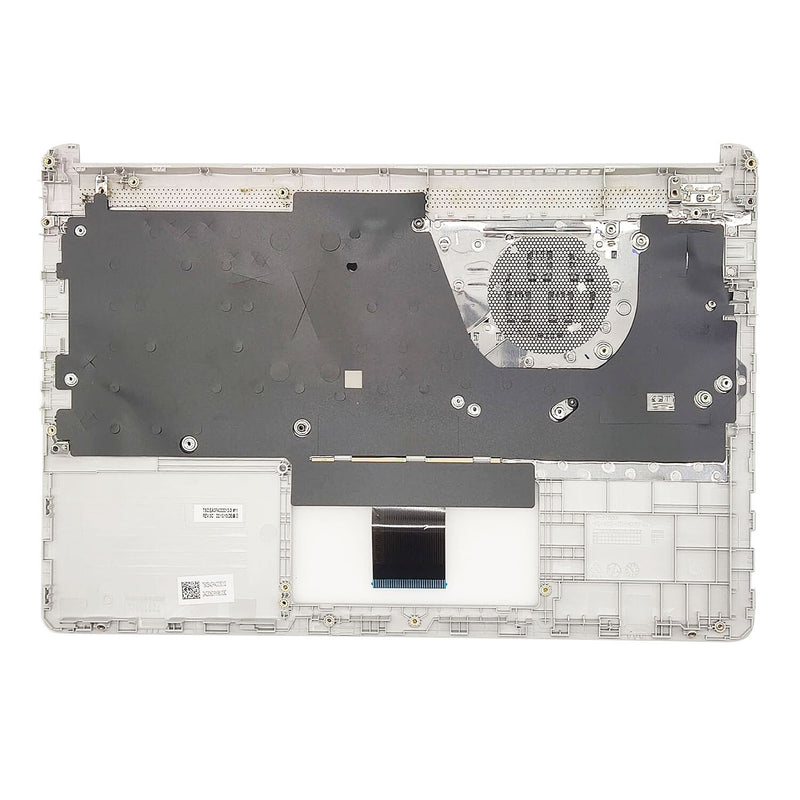 DURAFORCE Silver Palmrest Keyboard For HP 14-DQ 14-FQ0110WM 14s-dq 14s-fq 14-FQ L88200-001