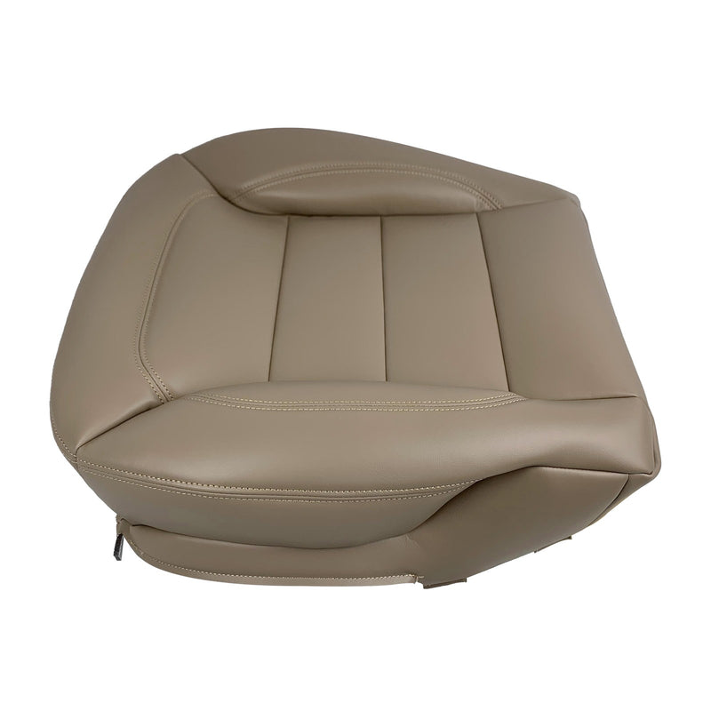 DURAFORCE For 2012 -2015 Mercedes-Benz ML350 Driver Side Bottom Leather Seat Cover Tan