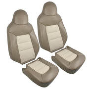 DURAFORCE Driver Passenger Leather Seat Cover For 2003 2004-2006 Expedition Eddie Bauer