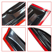 DURAFORCE Window Visors Rain Guards For 2012-2017 Toyota Camry 3D Wavy M Style Ş