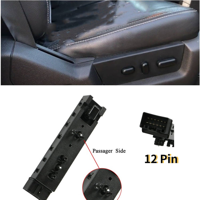 DURAFORCE SW6556 SW7259 Seat Switch Front Passenger Side for Ford F150 2009 2017 USA