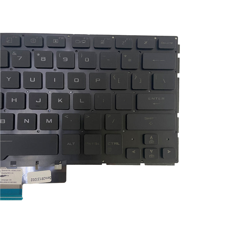 DURAFORCE New Black Fit For ASUS ROG Zephyrus G14 GA401 GA401U GA401M Keyboard Backlit