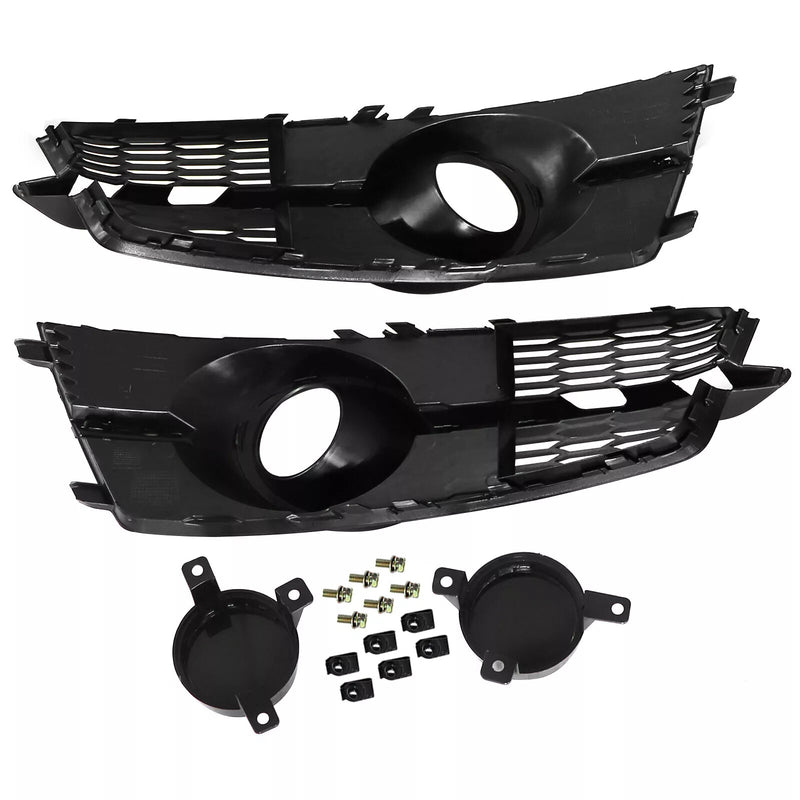 DURAFORCE For Audi A6 S6 RS6 2016 2017 2018 Front honeycomb Mesh Grill Fog Light Grille