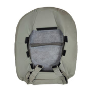 DURAFORCE For 2007-2012 Lexus ES350 Driver Passenger Bottom & Top Leather Seat Cover Gray