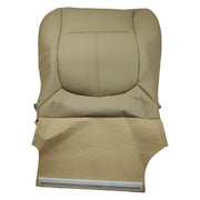 DURAFORCE Passenger Bottom Leather Seat Cover Tan For 2011 2012 - 2014 Ford F150 Lariat
