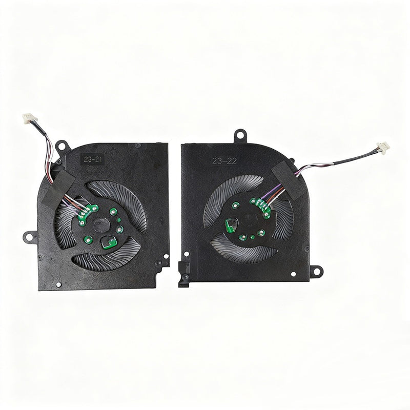 DURAFORCE New CPU+GPU Cooling Fan for MSI Stealth 15M MS-1562 MS-1563 BS5405HS-U4W U4X